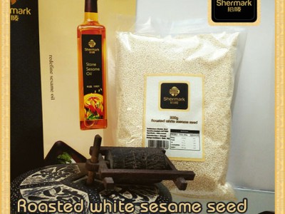 Roasted Peeled White Sesame Seeds