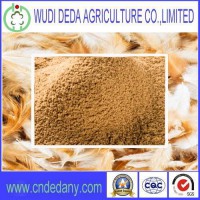supply high quality feather meal powder of poultry fur animal feed improve animal fur quality