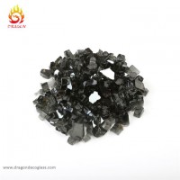 1/4-Inch Black Reflective Fire Glass with Fireplace Glass and Fire Pit Glass