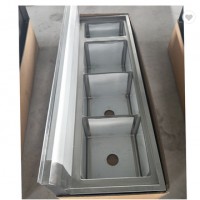 High Quality Good Polish Brushed 304 Gradel Commercial Welding Bowl Kitchen Sink Top