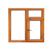 Thermal barrier profile for aluminum wood windows and doors