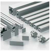 Manufacturer Aluminum Curtain Wall Extrusion Profiles