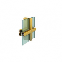 Custom frame aluminum profile for curtain Windows And Doors