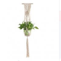 Home decoration indoor macrame plant hangers manufacturer
