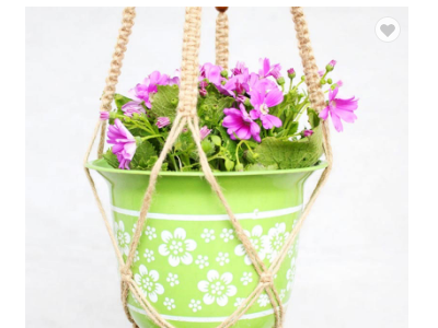 wholesale modern decor macrame plant hanger