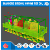 Challenging Playground Net Climber, Crazy Climbing Frame Ropes Playground