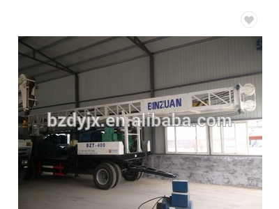 BZT-400 trailer mounted drilling rig