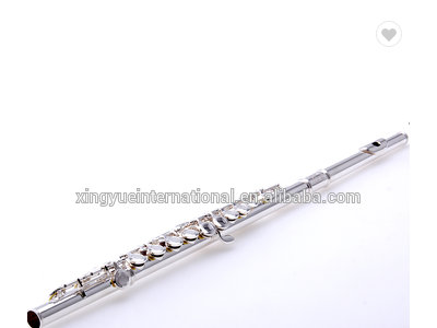 16 closed keys silver flute common level for students beginner