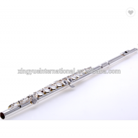 16 closed keys silver flute common level for students beginner