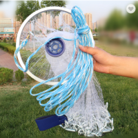 Cheap Price carp mesh nylon monofilament float american style throw hand cast fishing net