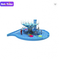 Indoor Playground Kindergarten Rainbow Climbing Rope Nets for Kids