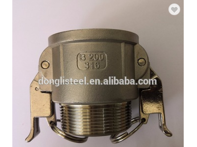China manufacture patent products ss316 self-locking camlock coupling Type B