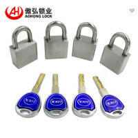 AJF high security heavy duty 40mm stainless steel padlock with 2 brass keys