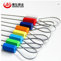 security seal number truck colorful and hexagonal cable seal