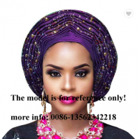 2019 new coming hot sales head tie auto gele