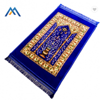 wholesale cheap islam velvet print mosque prayer mat muslim