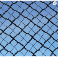 60gsm 2X80M HDPE UV black color mesh for garden and agricultural