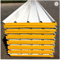 PU/PIR/PUR insulated sandwich panels for Toy factory/pig house/poultry