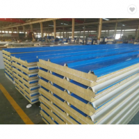 Heat Insulation rock wool sandwich panel/clean room panel price