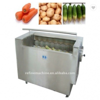 Rhizome vegetable washing machine/vegetable peeling machine