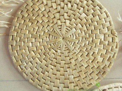 cheap corn husk wholesale dining table decorative straw mat woven placemats for tableware
