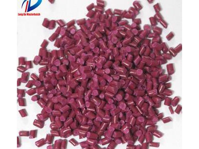 Plastic colour masterbatch for blowing moulding