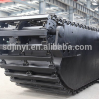 3 Chain Floating Pontoon of Amphibious Excavator for sale