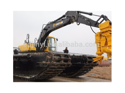amphibious dredger excavator