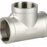 Stainless Steel BSP Thread Equal Tee and other pipe fittings