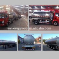 Hot sale LNG tanker semi trailer with optional tank size and trailer axles