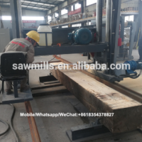 horizontal wood cutting band sawmill large bandsaw mill