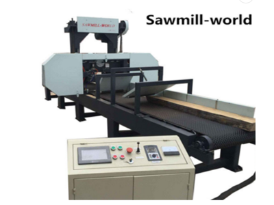 Multiple heads wood machine band saw for cutting planks