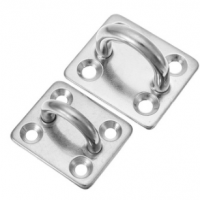 Stainless steel 304 and 316 square eye plate