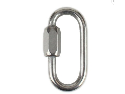 Stainless Steel Chain Fastener Hook Quick screw link Lock Ring