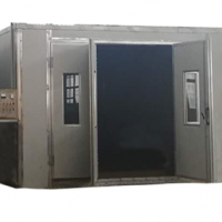 Diesel heating paint booth car spray oven booth for sale