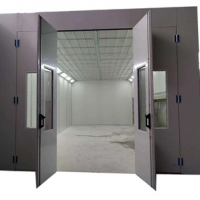 Factory price gas heating paint booth spray booth for sale