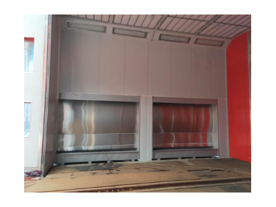 Hot selling paint booth large spray booth drying room with LED lights