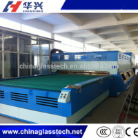 Flat And Curve Fan Convection Tempering Glass Machinery