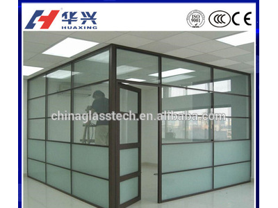 CE approved interior soundproof aluminum glass door price