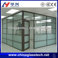CE approved interior soundproof aluminum glass door price