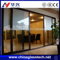 CE/ISO restaurant aluminum profile exterior glass doors