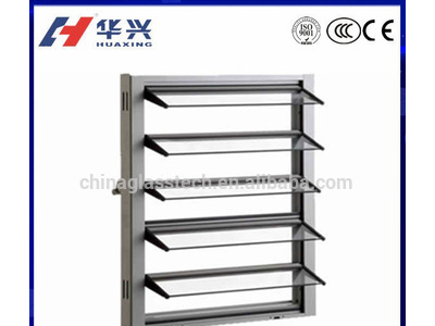 bathroom room PVC glass vertical louver window