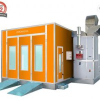 electric heating automotive paint baking oven powder coating mobile spray booth for sale