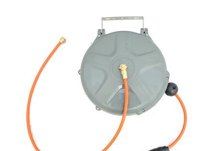 auto roll-up hose reel pressure washer reel works retractable mini air hose reel