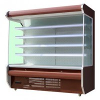 Supermarket fruit and vegetable fresh cabinet air curtain cabinet