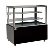 commercial marble refrigerated cake display cabinet fridge for air cooled