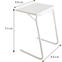 Small Desk Mate Foldable Table Folding Tablemate Adjustable Tray Smart Table