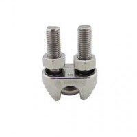 Best Quality Stainless steel wire rope accessories cable grips / wire rope clamp / clips for sale