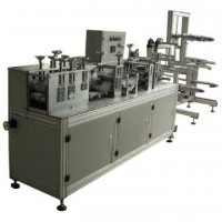 full set semi-automatic disposable four layer face mask masking machine