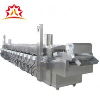 Automatic fried dough twist Continuous Fryer Machine Frying Machine for Snacks